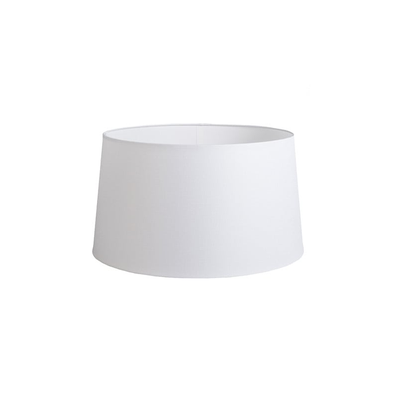 Qazqa Linnen lampenkap wit kegelvorm 45 cm