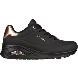 SKECHERS Damen Freizeitschuhe UNO, Größe 38 in Schwarz Schwarz