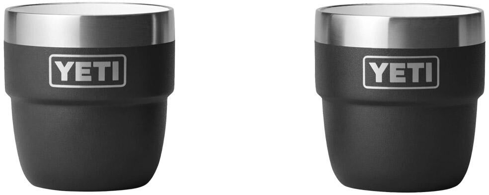 Yeti  - Espresso Cup 4 Oz (118 ml) x2 Black - Tasse