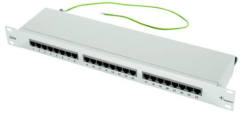 Telegärtner 100007023 Patch-Panel 483mm (19") Grau