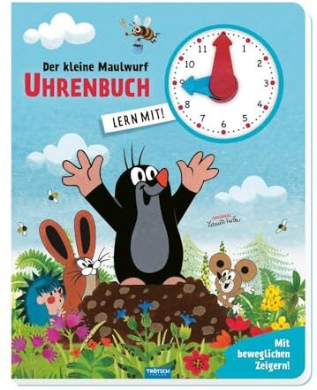 Trötsch Verlag GmbH & Co. KG - Trötsch Der kleine Maulwurf Uhrenbuch: Entedeckerbuch Beschäftigungsbuch Spielbuch Lernbuch: Entdeckerbuch Beschäftigungsbuch Spielbuch Lernbuch - Preis vom 05.10.2026 03:47:11 h