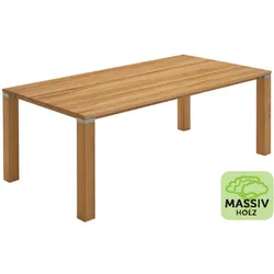 Venjakob Esstisch Multiflex Massivholz mit 60cm Klappeinlage