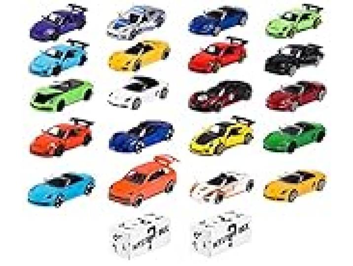 Majorette - Porsche Discovery Pack 20+2 - 22 Véhicules en Métal - Echelle 1/64ème - Collection Porsche -212058601