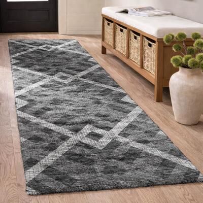 Addison Rugs Premium Washable Super Soft Geo Sinai Dream Shag Rug