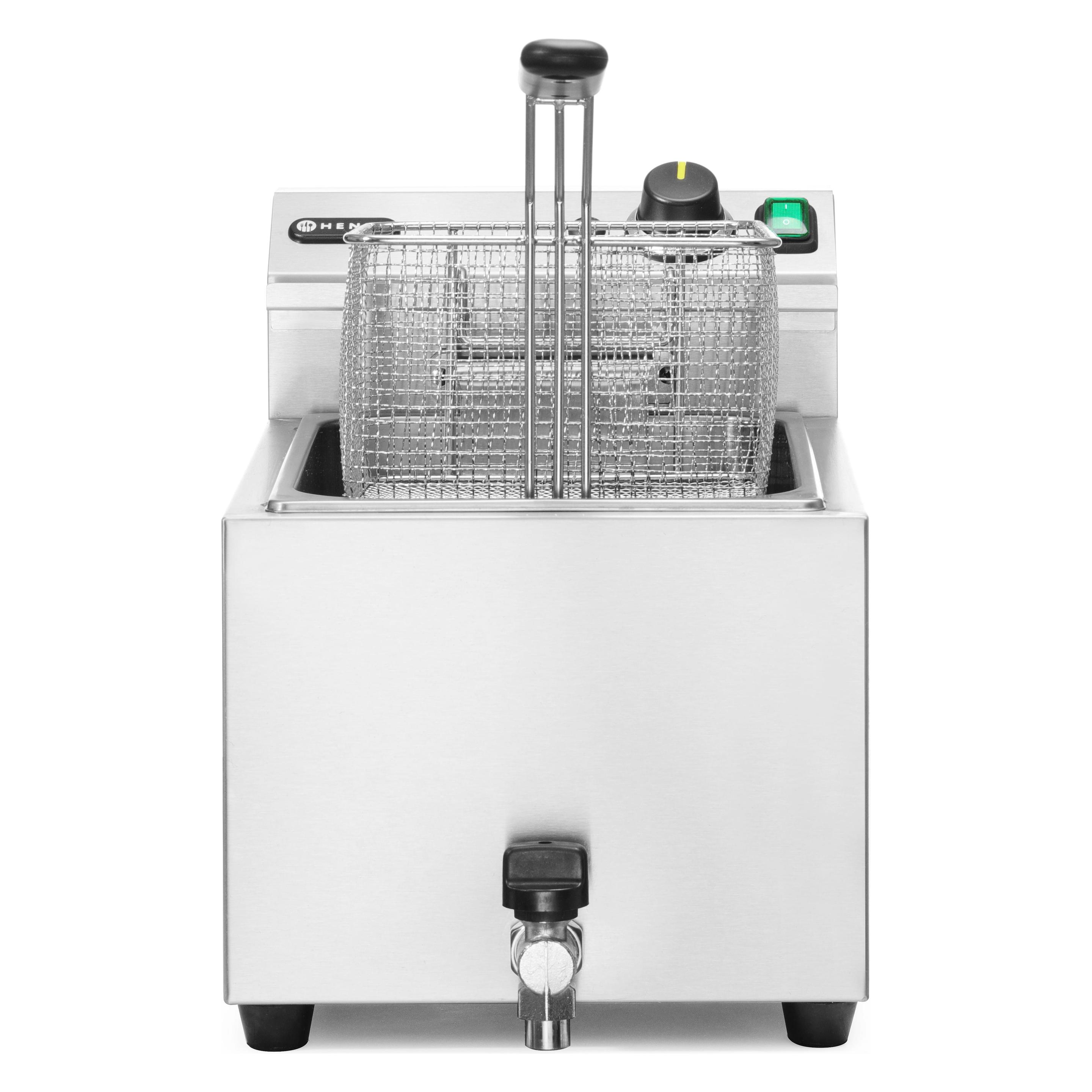 Hendi Fritteuse mit Ablasshahn 10 l 400V 6600W (10 l) (209424)