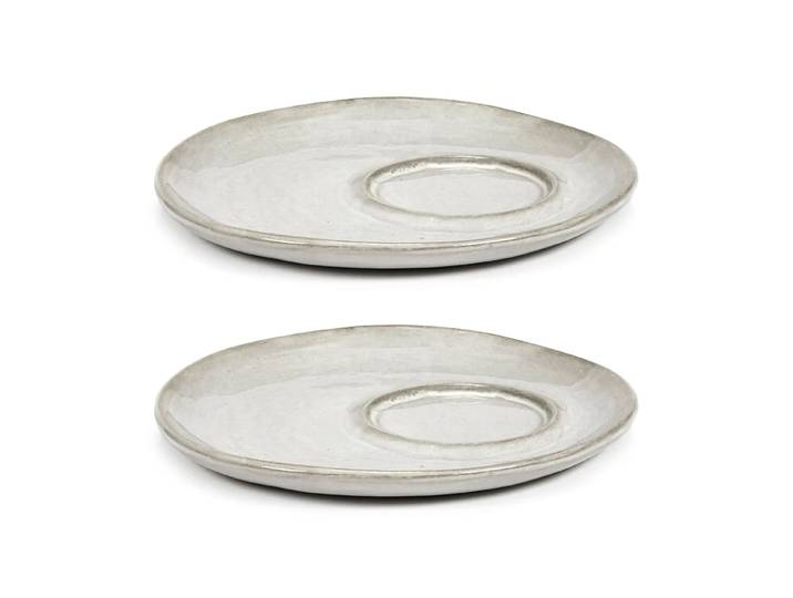 Serax La Mère soucoupe pour tasse à expresso Ø11 cm lot de 2 Off white