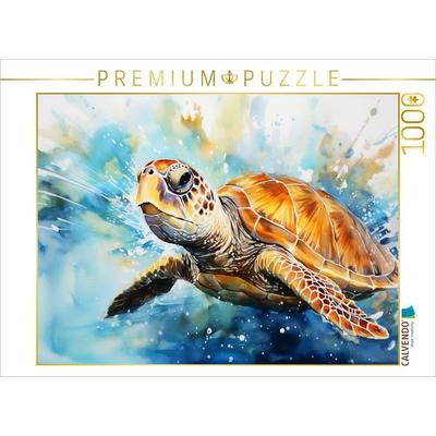 CALVENDO Puzzle Ein Motiv aus dem Kalender 'Neulich am Wasser' | 1000 Teile Lege-Größe 64x48cm Foto-Puzzle für glückliche Stunden