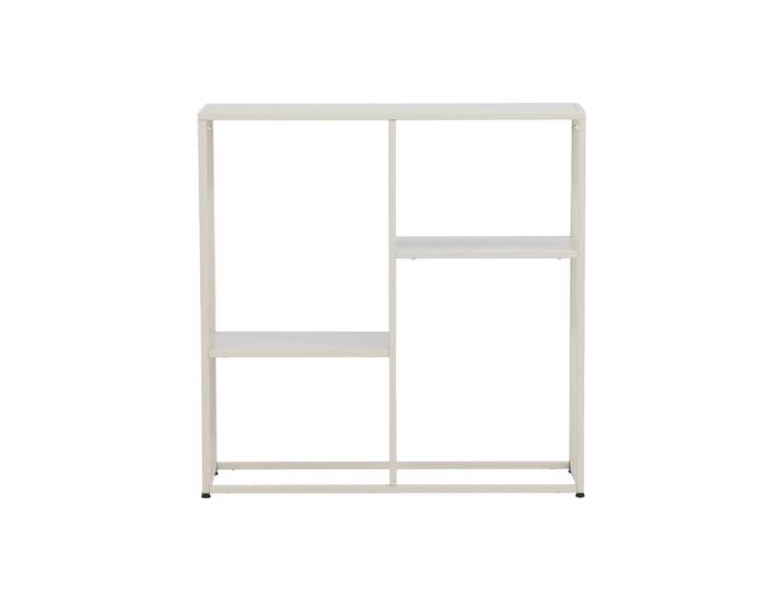 Staal Bibliothèque 3 Étagères Beige.