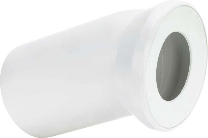 Viega WC-Anschlussbogen 3813 22,5 Grad, DN 100, weiss