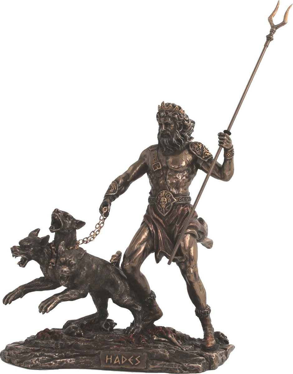 MadDeco Beeldje Hades Pluto God van de onderwereld voor op tafel