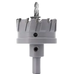PROJAHN TCT Metall-Lochsäge Ø 45 mm inkl. Spiralbohrer und Feder + Winkelstiftsc...