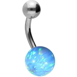 Titan Bananabell SYNTHETISCHER OPAL + TITAN-KUGEL