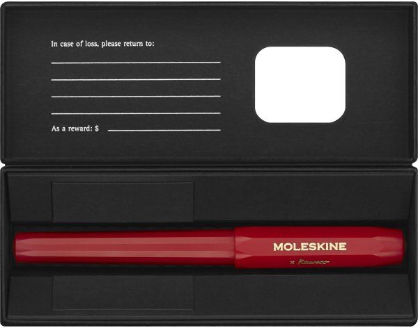 Moleskine Kaweco Kuglepen   Rød