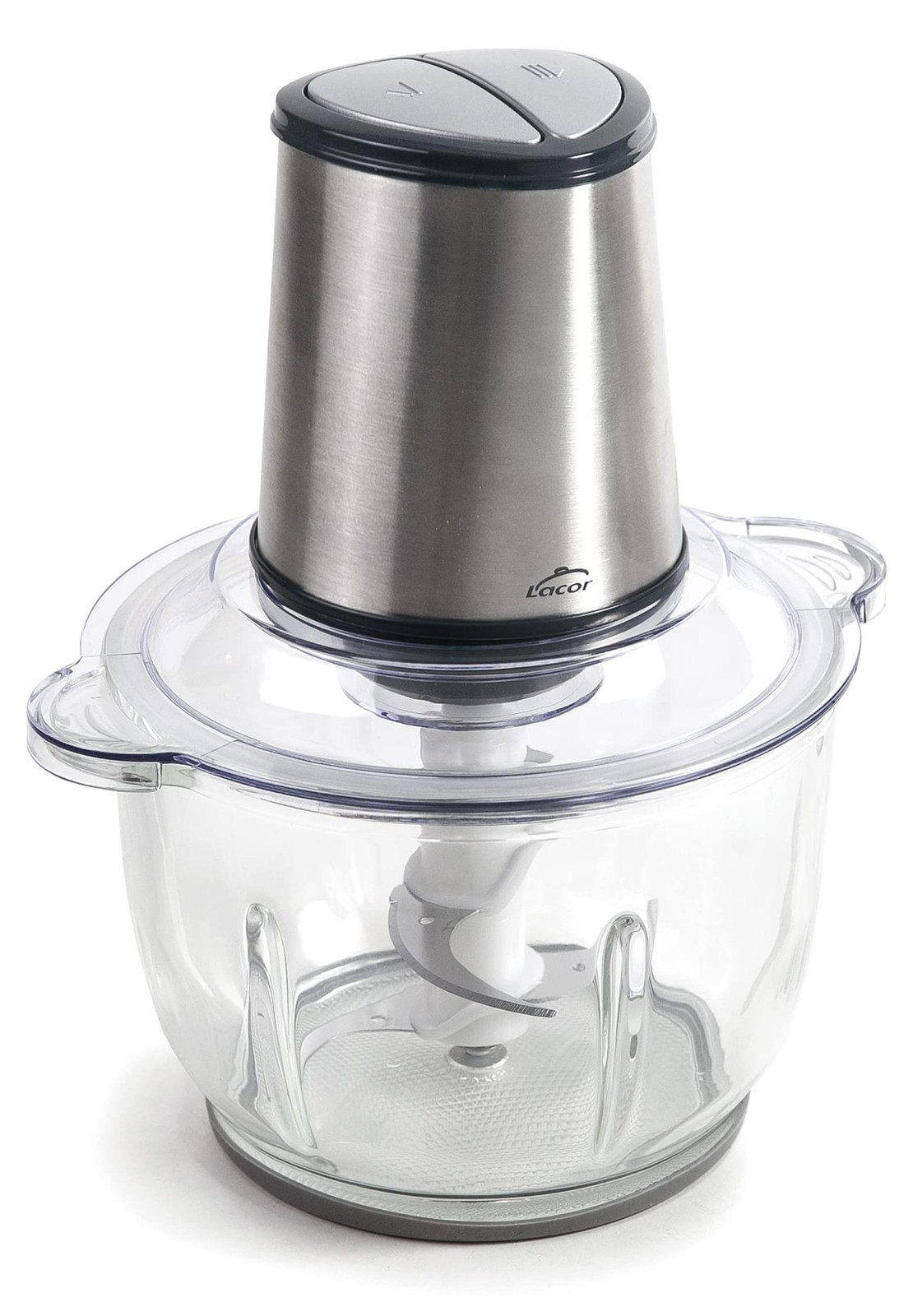 Lacor 69077 Automatische snijmachine en keukenmachine met ultra-sterk materiaal