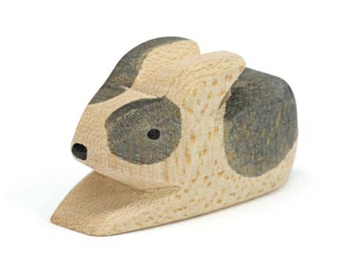Ostheimer houten konijn speelfiguur grijs klein - Ostheimer Rabbit