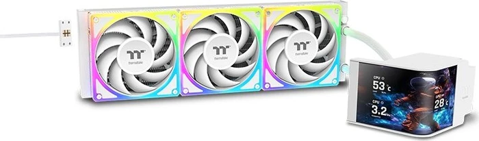 THERMALTAKE MAGCurve 360 Ultra ARGB Snow Edition