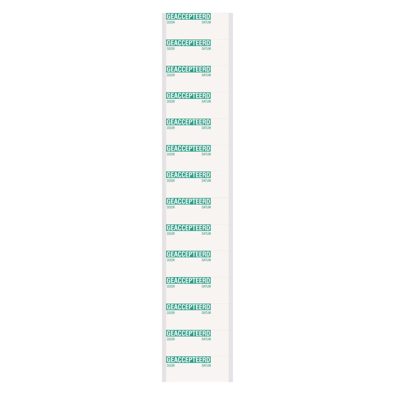 Brady WO-2-NL, Beschriftbare Etiketten aus Vinylgewebe, B-500 (350 Etiketten) (235012)