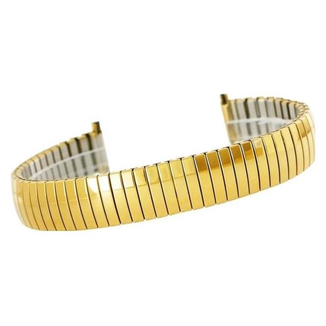 Kemer Ausziehbares Armband Gold HQ 12 bis 16 mm 101G-12 (12 mm, 16 mm, Stahl) (101G-12/16)