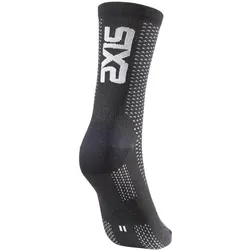 Sixs, Unisex, Sportsocken, Chaussettes courtes Short Logo V2 (44 - 47), Grau, Schwarz