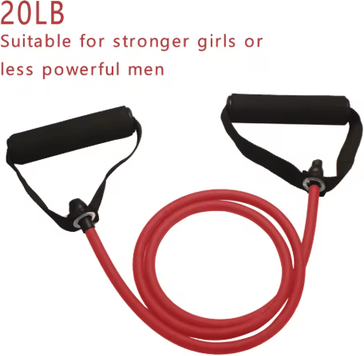 Inspire Picks Adjustable Resistance Bands With Handles Home Strength Training Workout Set 20lb