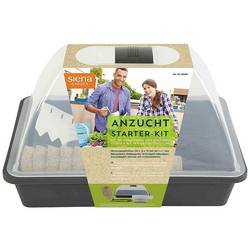 Siena Garden 80577 Anzucht Starterkit Anthrazit, Transparent 1 Set