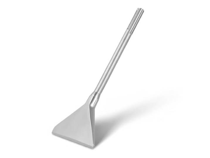 VEVOR Burin Large SDS Max\, Burin Bêche à Carreaux 350x150 mm\, Accessoire pour Marteau Perforateur\, Ciseaux Carrelage en Acier Allié 40Cr Trempé\, pour Enlever Carrelage\, Mortier et Revêtements de Sol