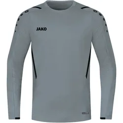 JAKO Challenge Sweatshirt Kinder steingrau/schwarz 128