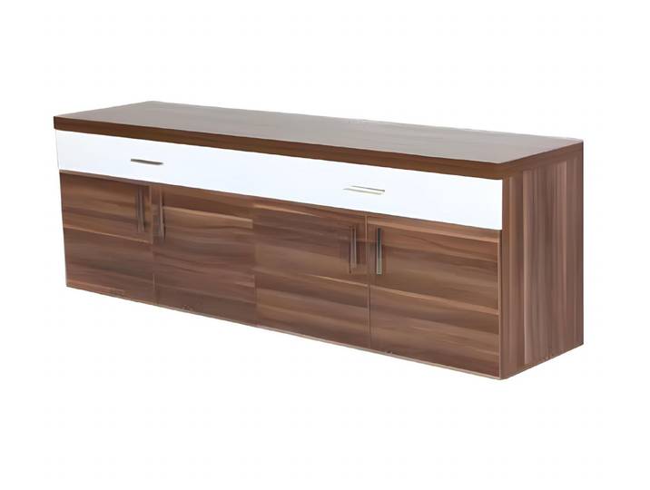 Xlmoebel Sideboard Moderne Büro Kommode mit Schubladen und Fächern in Holzoptik (Sideboard, Sideboard), Hergestellt in Europa