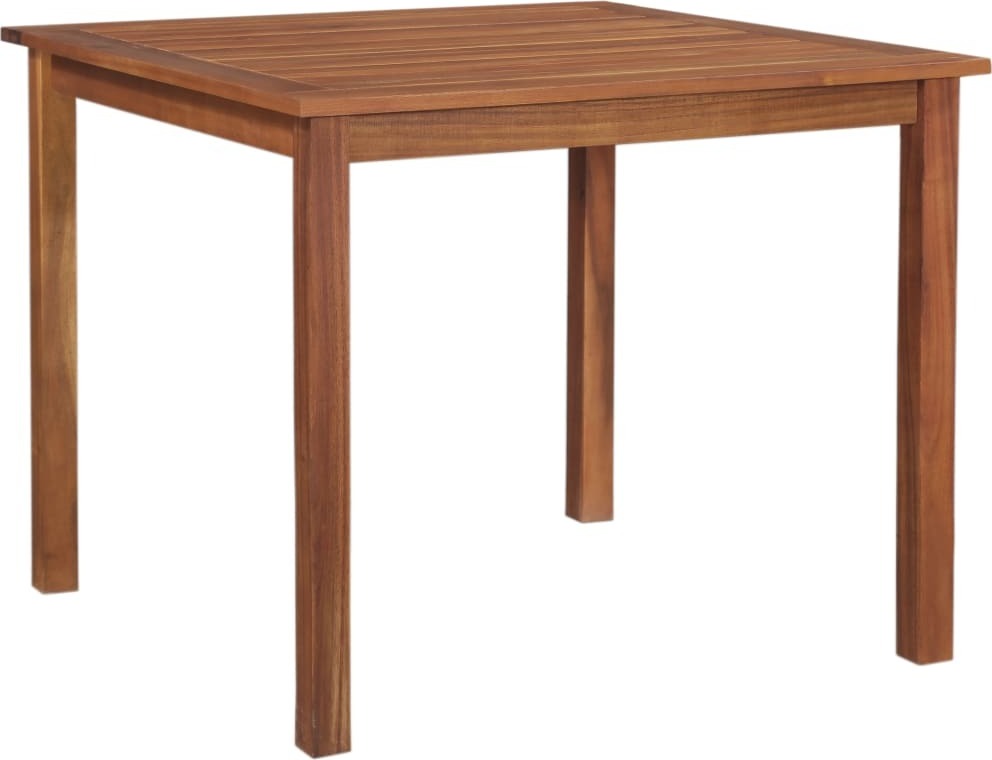 Gartentisch 85x85x74 cm Massivholz Akazie