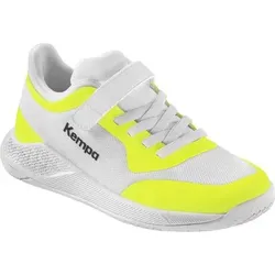 KEMPA Hallen-Sport-Schuhe Kourtfly Kids, Größe 31 in Weiß Weiß