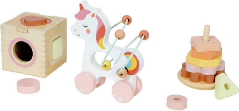 2Kids Toys Motor Skills Toys 3 in 1 Unicorn lot de jouets 3 pcs