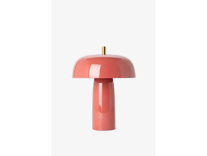 Donkerroze Cupola tafellamp small