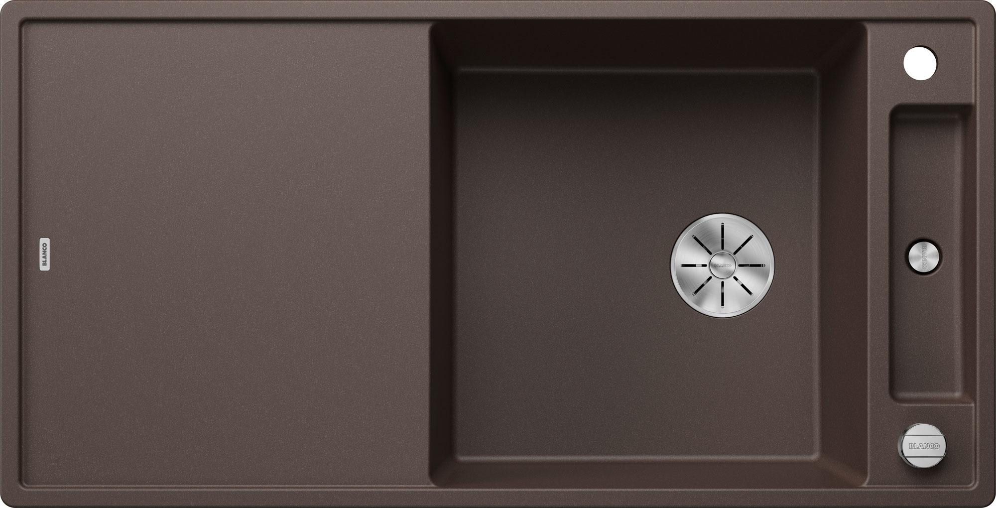 Einbauspüle 60cm silgranit kaffee Blanco 523509