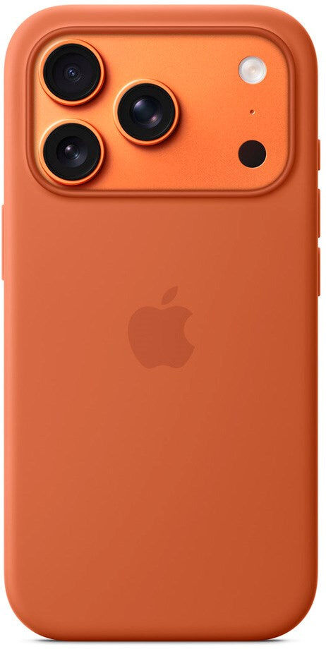 iPhone 17 Pro Original Apple Silikone Cover - MagSafe Kompatibel - Terra Cotta (MGFJ4ZM/A)