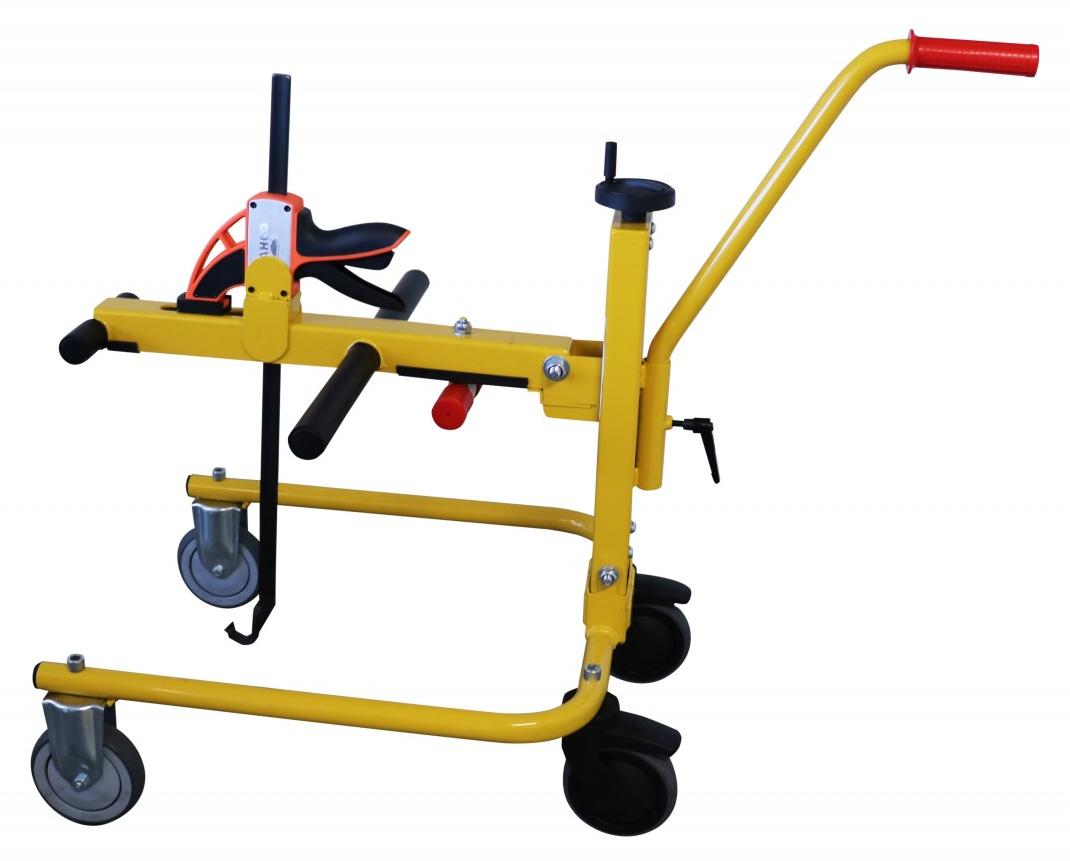 RAVENDO MW Montagewagen Installationswagen Montagehilfe WC Toilette Sackkarre