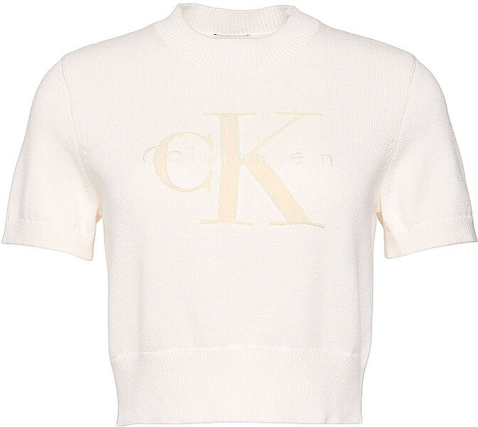 Calvin KLEIN JEANS Pullover creme   L L