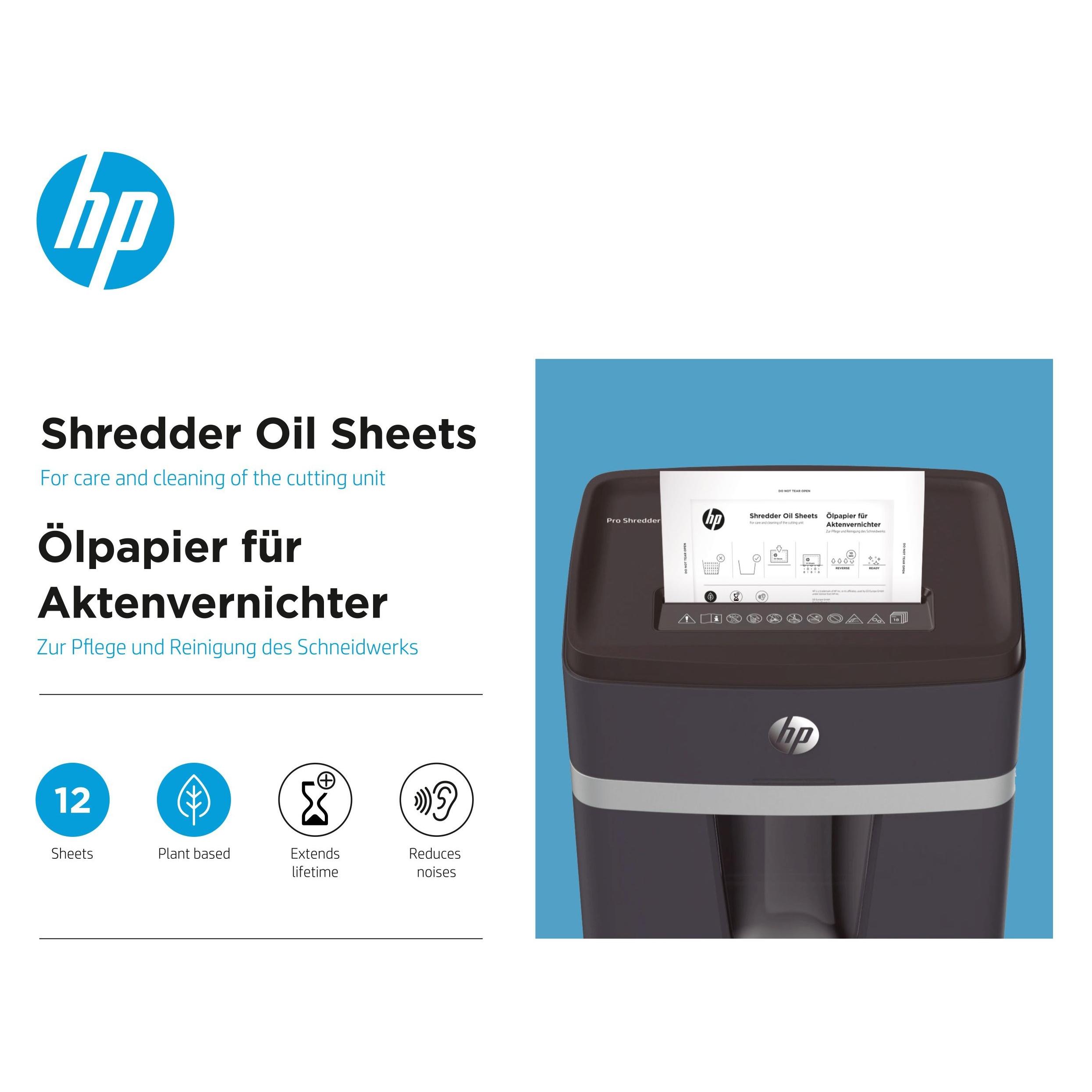 HP Ölpapier für Aktenvernichter (9133)