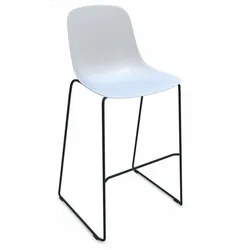 Infiniti Barhocker Pure Loop Kunststoff Weiß