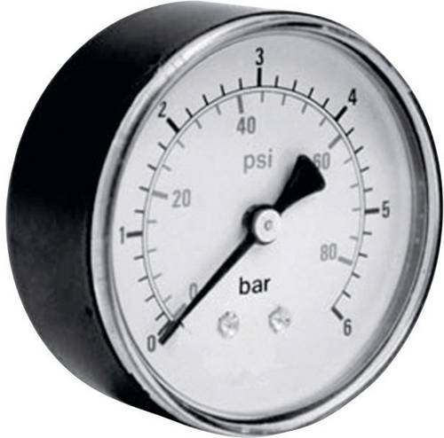ICH Manometer 306.63.10 Anschluss (Manometer): Rückseite 0 bis 10 bar Außengewinde 1/4 1St.