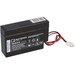 Q-Batteries 12LS-0.8 12 V 0,8 Ah AGM Bleiakku