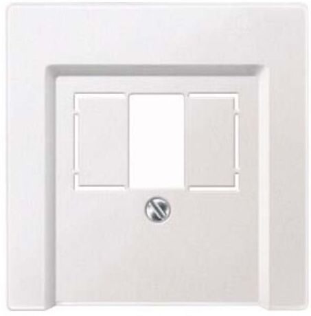Merten Plaque centrale pws pour prise TAE 297919 (297919)