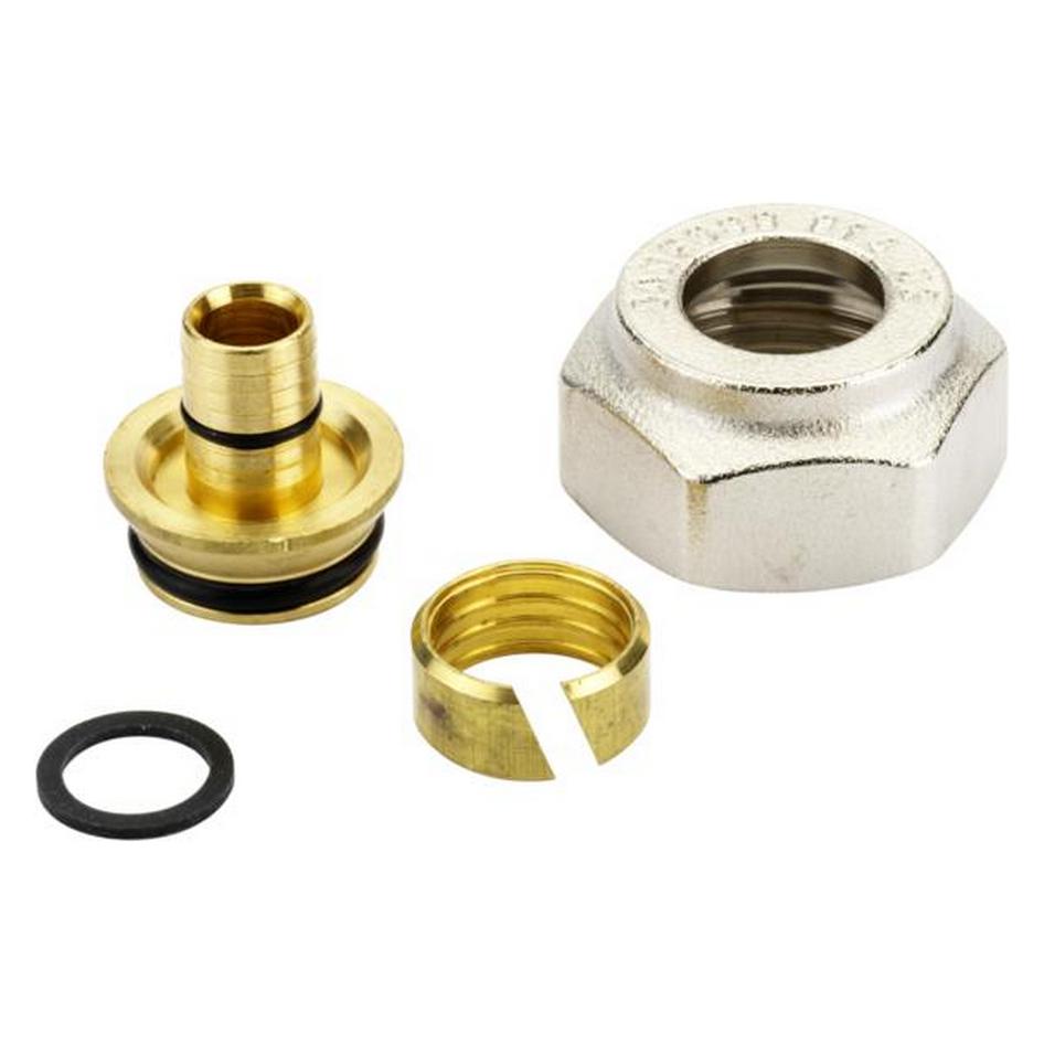 Danfoss compression fitting for Alupex pipes - 013G4186 16x2x3 (Pressverbindung) (013G4186)