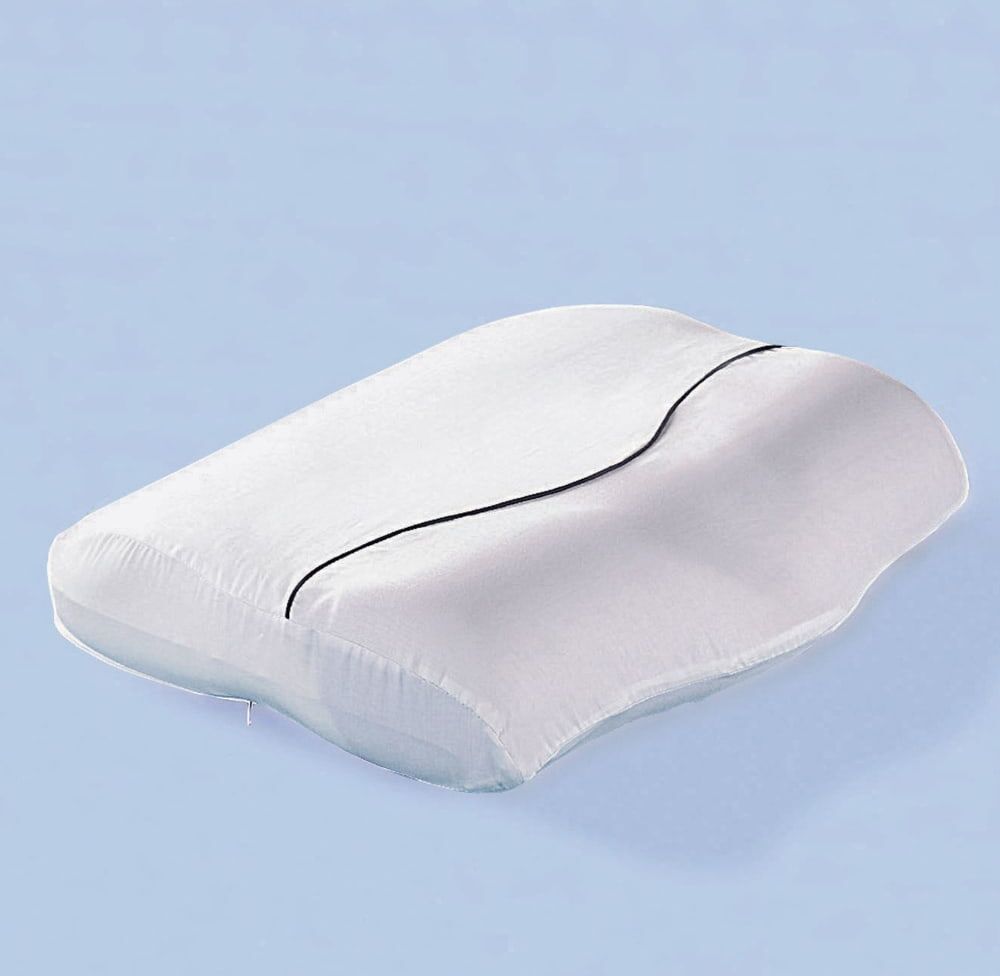 Becquet Oreiller ergonomique en autres blanc 60x40cm Blanc 40x1x60cm