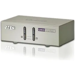 Aten CS72U KVM-Switch, KVM Switch, Grau