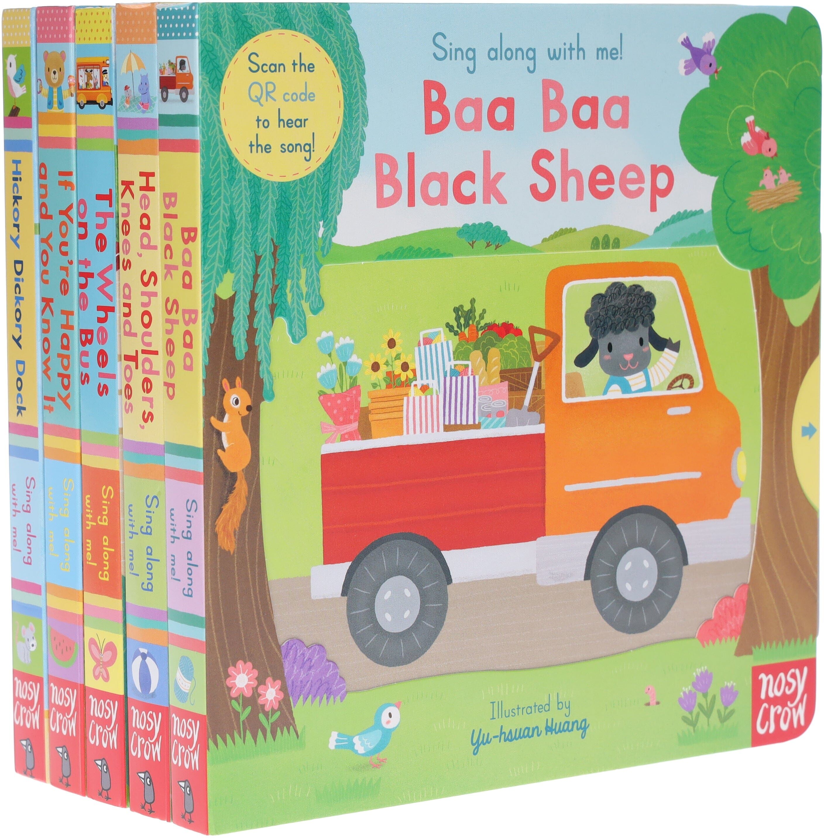 Sing Along With Me! Series By Yu-hsuan Huang 5 Books Collection Set - Ages 1-3 - Board Book Nosy Crow Ltd
