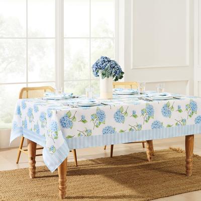 Threadmade Nantucket Hydrangea Garden Tablecloth