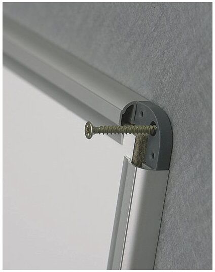 Naga Magnetisk Whiteboard, 45x60 Cm, Alu Ramme