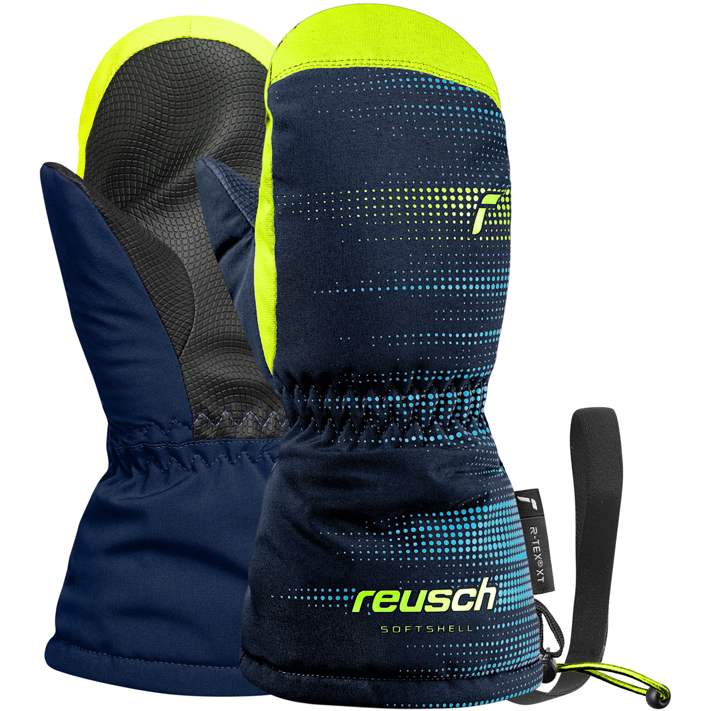Reusch Maxi R-Tex XT Mitten Kinder Fäustlinge blau Größe 5 Lifestyle Wasserdicht