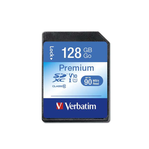 Verbatim SDXC Speicherkarte 128 GB Klasse 10 Premium 44025