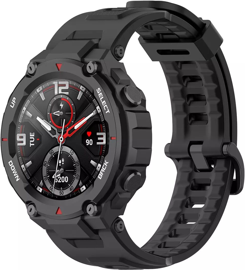 INF Huami Amazfit T-Rex / Pro Armband Silikon Schwarz